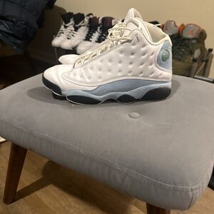 Jordan Athletic Shoes in White and Gray